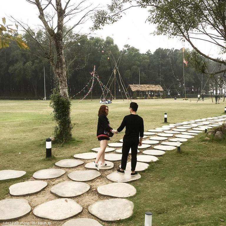 Flamingos Dai Lai Resort - Villa Tu Nhan Co Bbq ハノイ市 エクステリア 写真